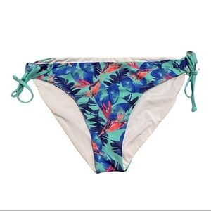 Carve Designs Bikini Bottom NWT Bermuda Style Mint Paradise Print Size XL